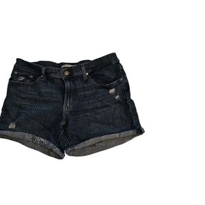 Levi's Dark Blue Jean Shorts Size 32